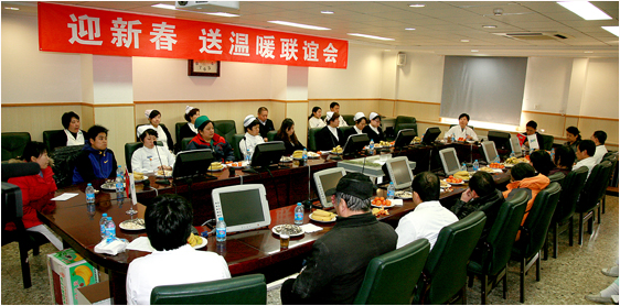 新闻报道 - 关心关爱 心系职工--记2011年迎新春